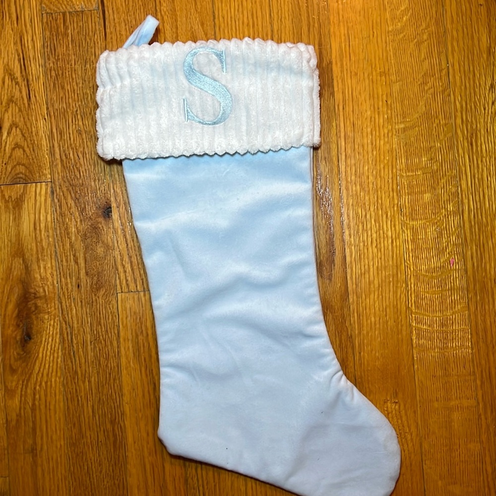 Brand New “S” Stocking